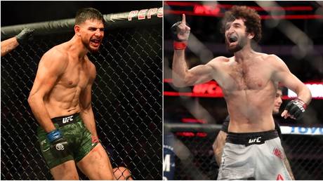 UFC featherweights Yair Rodriguez and Zabit Magomedsharipov © USA Today Sports