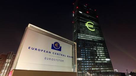 FILE PHOTO: Headquarters of the European Central Bank in Frankfurt, Germany © Global Look Press / imago stock&people