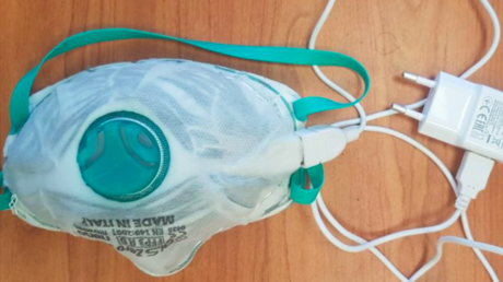USB mask prototype © Technion – Israel Institute of Technology