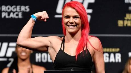 Canadian UFC strawweight Gillian "Savage" Robertson