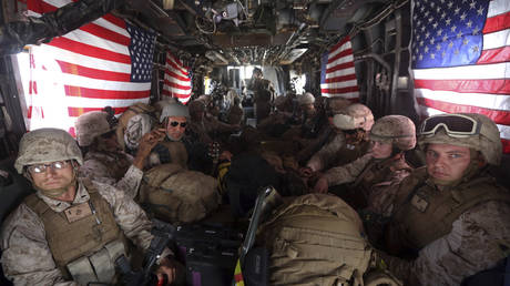 FILE PHOTO. US Marines in Afghanistan. ©REUTERS / Omar Sobhani