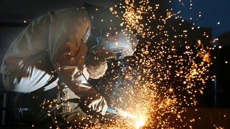 FILE PHOTO: A factory in Nantong, Jiangsu province, China © Reuters / China Daily