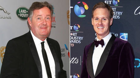 (L) GMB co-host Piers Morgan © Global Look Press / Kay Blake (R) BBC presenter Dan Walker © Global Look Press / Gary Mitchell
