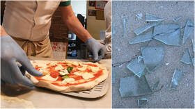 National Guard soldiers deployed to DC protests find GLASS SHARDS in pizza