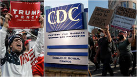 CDC reminds every public event is Covid-19 risk… after weeks of mass protests & just as Trump is set to hold own rally