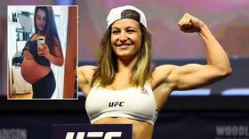 UFC legend Miesha Tate forced to deliver baby AT HOME as new arrival leaves no time for hospital dash