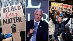 ‘Every human life is precious’: Pence savaged after saying ‘all lives matter’ in interview
