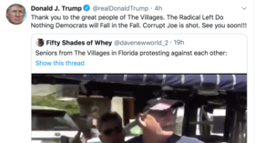 Trump deletes tweet showing supporter yell ‘WHITE POWER,’ claims he didn’t hear it