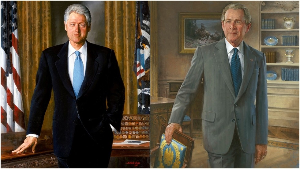 CNN’s latest massive White House scoop? Portraits of Bill Clinton