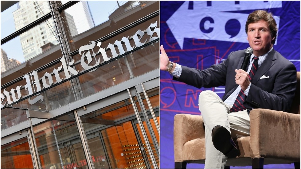 'They want to injure my wife and kids': Fox News host Tucker Carlson accuses NYT of trying to reveal his family's home address
