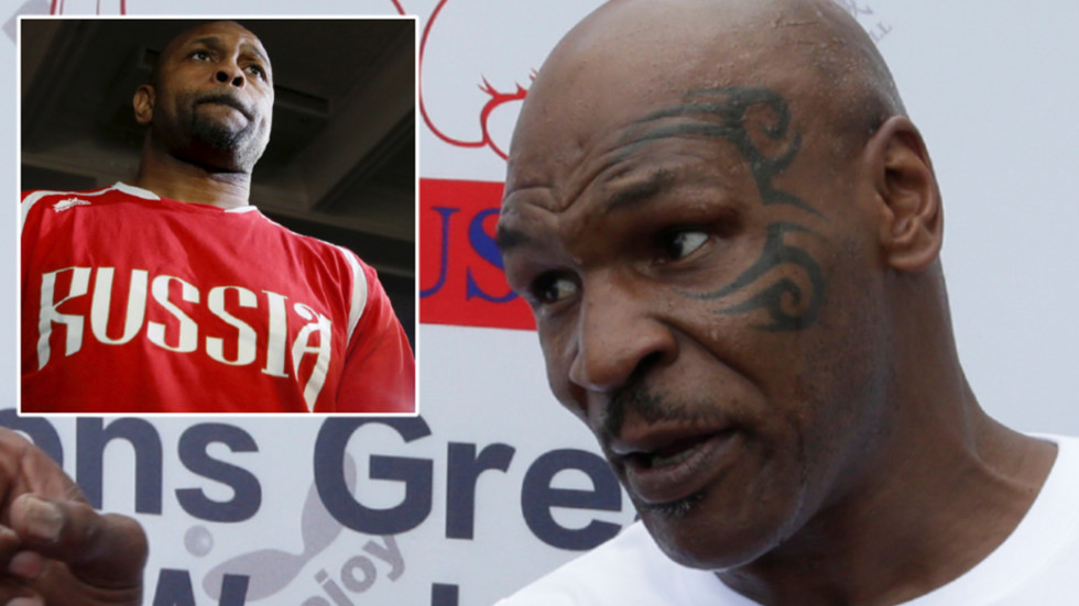 He's BACK! Mike Tyson RETURNS to face fellow legend Roy Jones Jr in 8-round exhibition bout at 'Frontline Battle' in September