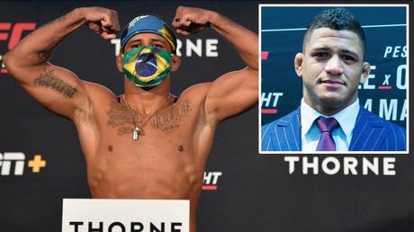 Ruled out: UFC welterweight title challenger Gilbert Burns