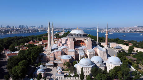 Hagia Sophia was a Byzantine cathedral before being converted into a mosque which is currently a museum. © Reuters / Murad Sezer / File Photo