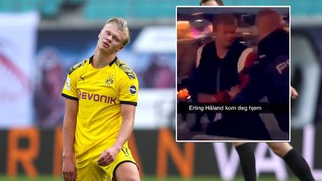 Borussia Dortmund teenage sensation Erling Haaland ‘thrown out of nightclub’ in native Norway (VIDEO)