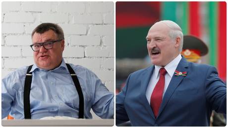 Viktor Babariko (l) and Alexander Lukashenko (r). ©REUTERS / Vasily Fedosenko