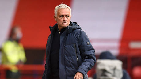 Spurs manager Jose Mourinho. © AFP