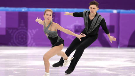Late figure skater Ekaterina Alexandrovskaya and partner Harley Windsor. © Getty Images