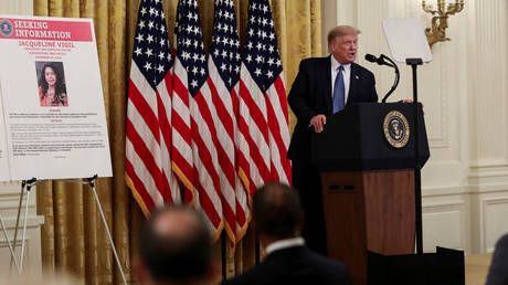 President Trump hosts law enforcement event at the White House, July 22, 2020 © Reuters / Leah Millis