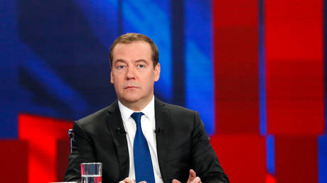 FILE PHOTO: Dmitry Medvedev