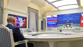 Putin slams US for ‘bypassing UN’ on Syria sanctions while Iran’s Rouhani accuses it of ‘plundering’ Syrian resources