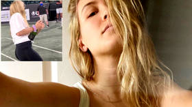 'NONE of the women got it': Tennis great aims dig at Djokovic virus fiasco as Bouchard pops bubbly after female matches