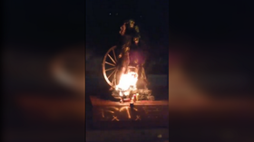 Vandals spray-paint and BURN Portland’s ‘Promised Land’ statue (VIDEOS)