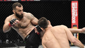'Don't look crazy at me': Georgia's Roman Dolidze OBLITERATES Russian UFC rival with knee KO on Fight Island (VIDEO)