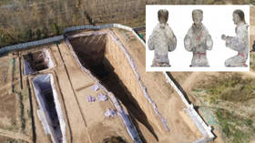 Ancient tombs and hundreds of objects dating back to ‘golden age’ in Chinese history unearthed at Silk Road origin