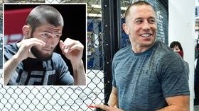 'The PERFECT fighter': UFC legend Georges St-Pierre HAILS Khabib Nurmagomedov but says he'd love to be the first man to defeat him