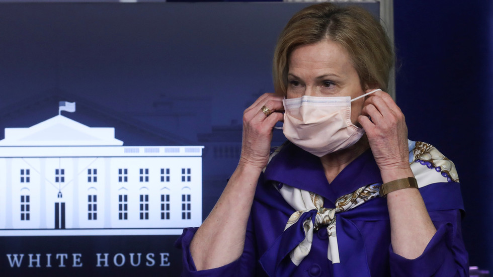 Americans should start wearing face masks AT HOME, Dr. Deborah Birx says
