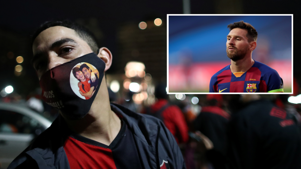 'Your dream, our desire': Fans of Lionel Messi's boyhood ...