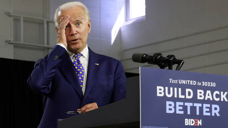 Democratic presidential candidate Joe Biden (July 28, 2020 file photo).