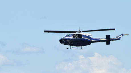 A US Air Force 1st Helicopter Squadron Bell UH-1N Huey (August 7, 2016 file photo)