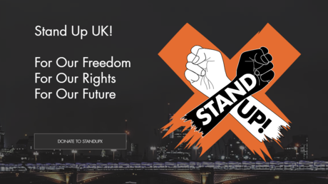 StandUpX website