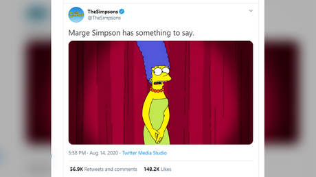 © Twitter / @TheSimpsons