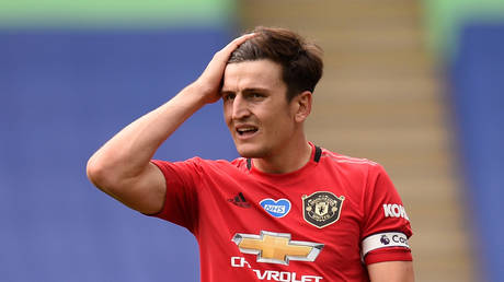 Manchester United captain Maguire spoke on his arrest in Greece. © Reuters