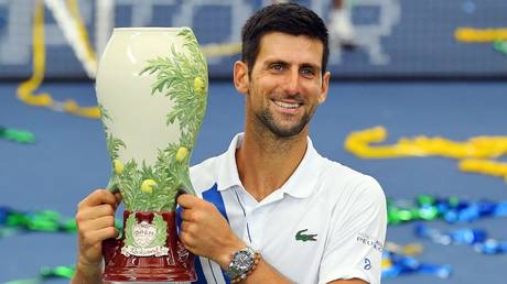 Unbeaten in 2020: Novak Djokovic
