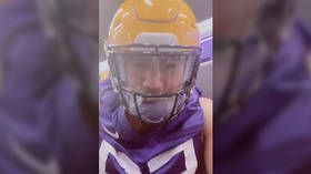 ‘I can't f**king BREATHE under this thing’: LSU linebacker identifies flaw in new anti-coronavirus helmets (VIDEO)