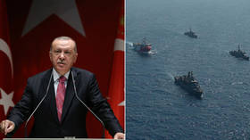 ‘We won’t allow banditry on our continental shelf’: Erdogan says Turkey won’t back down amid Mediterranean standoff