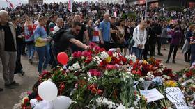 Disturbing VIDEOS show fatal incident at Belarus rally. Opposition says protester was shot; officials insist he hurt himself