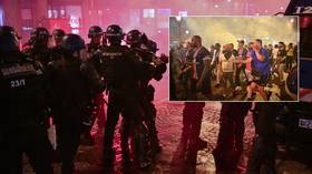 Arrests and TEAR GAS as French police clash with Paris Saint-Germain fans celebrating Champions League semifinal win (VIDEO)