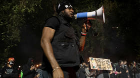 ‘Wake up, motherf****r!’ WATCH Portland protesters seek ‘support’ for BLM cause with bullhorns & flashlights in residential area