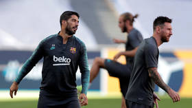 Luis Suarez bites back with cryptic message as Barcelona exit looms for him and Messi