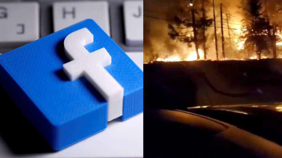 Facebook says it'll REMOVE all posts alleging Oregon fires 'were started by certain groups'