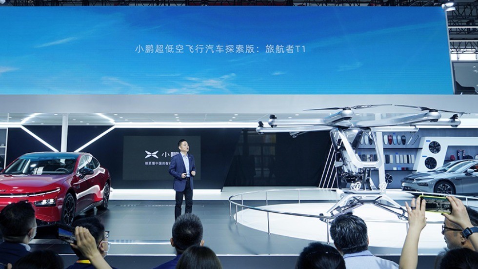 China's Xpeng unveils flying car prototype at major Beijing auto show