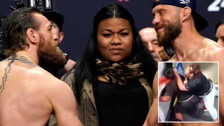 Summer Tapasa-Sataraka watched Conor McGregor beat Donald Cerrone and now has a UFC job © Mike Blake / Reuters | Twitter / NFL Films