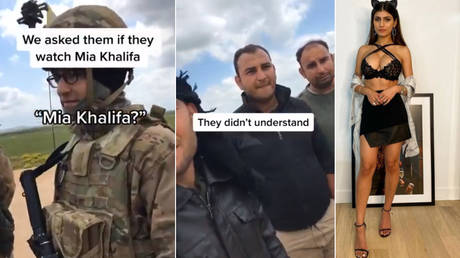 460px x 258px - US soldiers under fire for quizzing Syrians about ex-porn star Mia Khalifa
