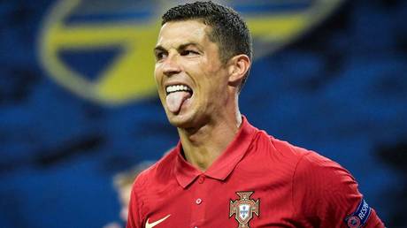 Cristiano Ronaldo scored his 100th and 101st goals for Portugal against Sweden in the Nations League © TT News Agency / Janerik Henriksson via Reuters