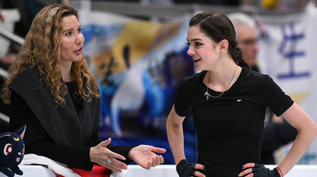 Eteri Tutberidze and Evgenia Medvedeva © Sputnik / Alexander Vilf