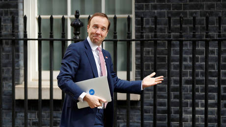 FILE PHOTO: UK Health Secretary Matt Hancock